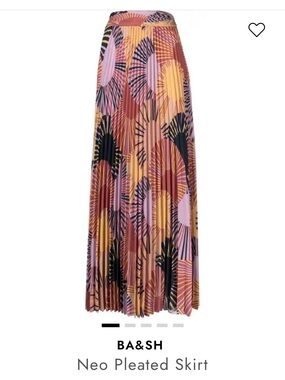 ba&sh Maxi Neo skirt Size L New No Tag